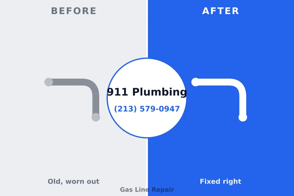 Before and after: plumbing company Lincolnton, NC
